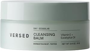 Versed Day Dissolve Cleansing Balm - Makeup Melting Balm Infused with Vitamin E + Eucalypt