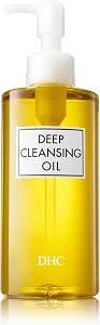 DHC Deep Cleansing Oil, Facial Cleansing Oil, Makeup Remover, Cleanses without Clogging Po
