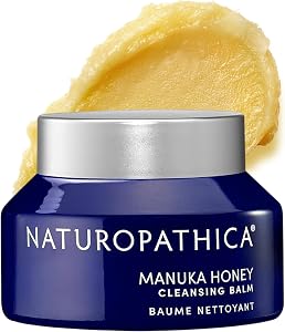 Naturopathica Manuka Honey Cleansing Balm - Daily Facial Cleanser - Moisturizes, Nourishes