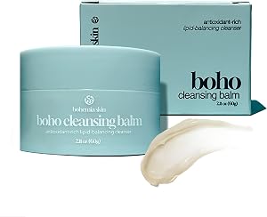 Boho Cleansing Balm - Hydrating Makeup Remover with Manuka Honey & Sea Buckthorn - Fac